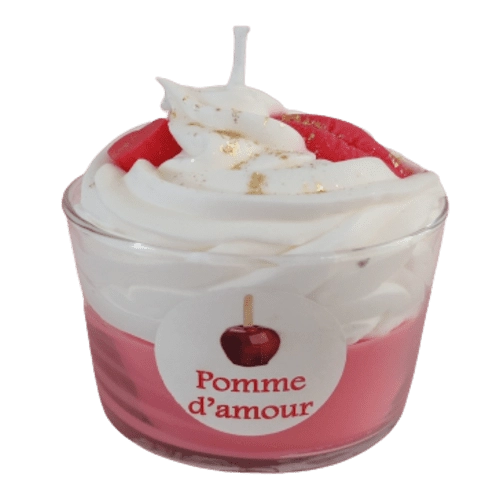 Bougie Gourmande Pomme d'Amour – La Boutique De Fanny