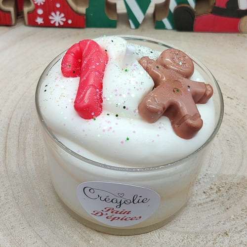Bougie Noël Pain D'épice – Fee Main Boutique