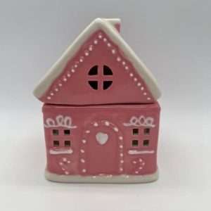 Brûleur De Noël Chalet Rose