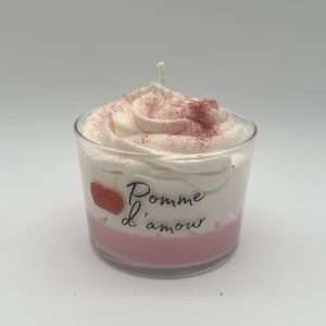 Bougie Chantilly Parfumée Pomme D'Amour