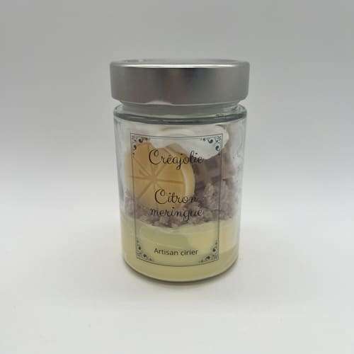 Bougie Chantilly Parfumée Citron Meringué