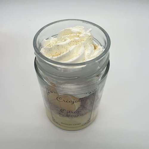 Bougie Chantilly Parfumée Citron Meringué – Image 2