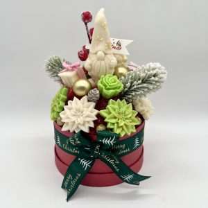 9 - Composition de Noël Parfumée Caramel Beurre Salé. Taille M