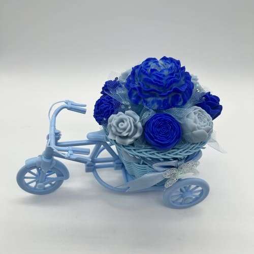 Composition bicyclette de Fondants parfumés fleur de coton – Image 2