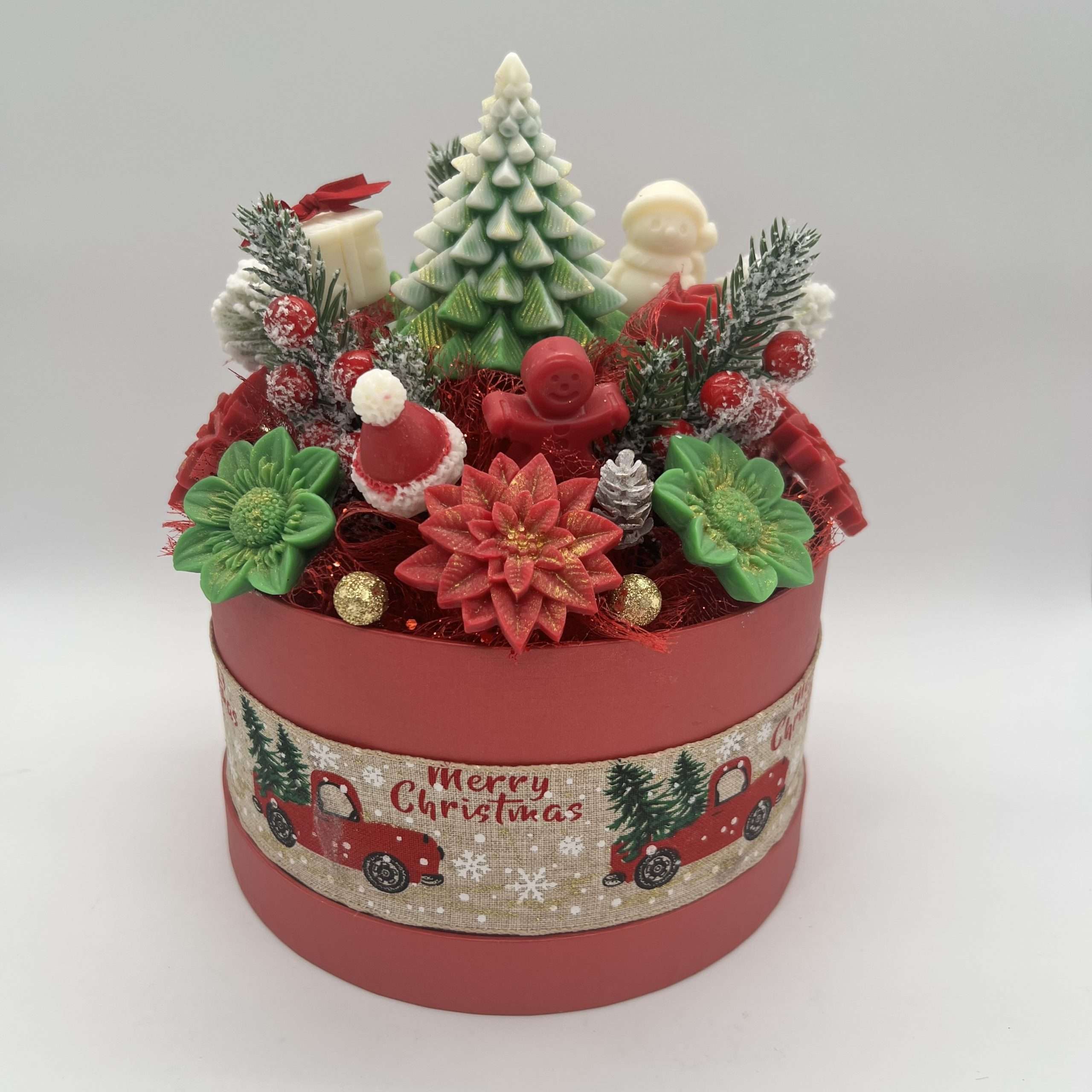 1 - Composition de Noël Parfumée Sapin De Noël. Taille XL