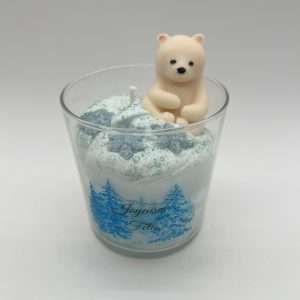 Bougie Ours Polaire Parfumée Madeleine Gourmande