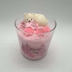 Bougie Ours Polaire Parfumée Pain d'Épices