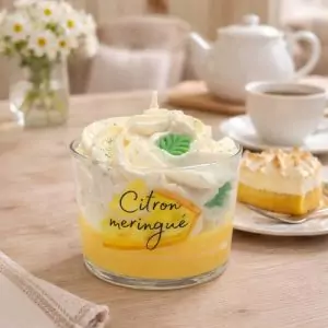 Bougie Chantilly Parfumée Citron Meringué