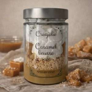 Bougie Chantilly Parfumée Caramel Beurre Salé