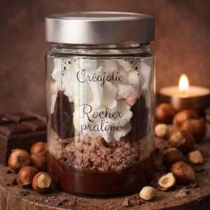 Bougie Chantilly Parfumée Rocher Praliné