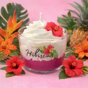 Bougie Chantilly Parfumée Hibiscus