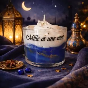 Bougie Chantilly Parfumée Mille et Une Nuit