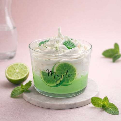 Bougie Chantilly Parfumée Mojito