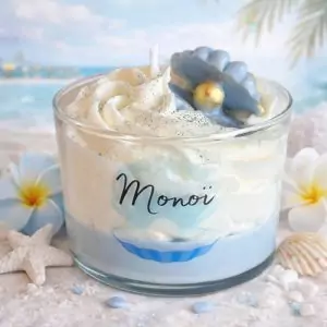 Bougie Chantilly Parfumée Monoi