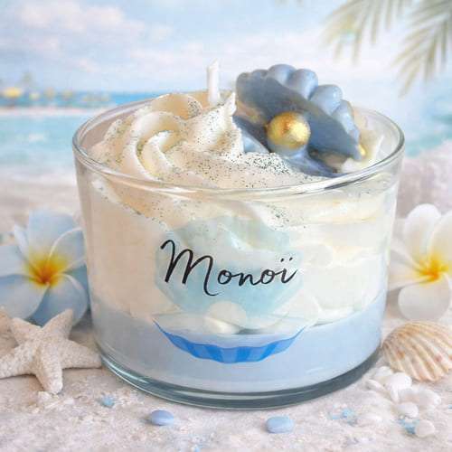 Bougie Chantilly Parfumée Monoi