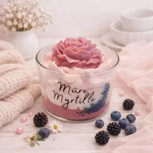 Bougie Chantilly Parfumée Mure Myrtille