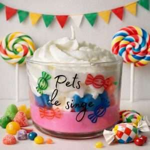 Bougie Chantilly Parfumée Pets de Singe