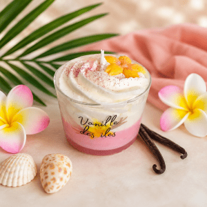 Bougie Chantilly Parfumée Vanille Des Iles